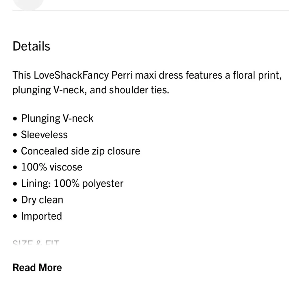 LoveShackFancy Perry Floral Maxi Dress - Picture 13 of 13